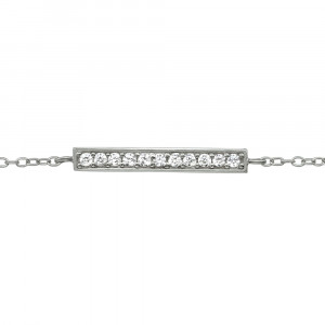 Bratara din argint cu pandantiv cu zirconii model DiAmanti DIA39184 (Argint 925‰ 1,1 g.)